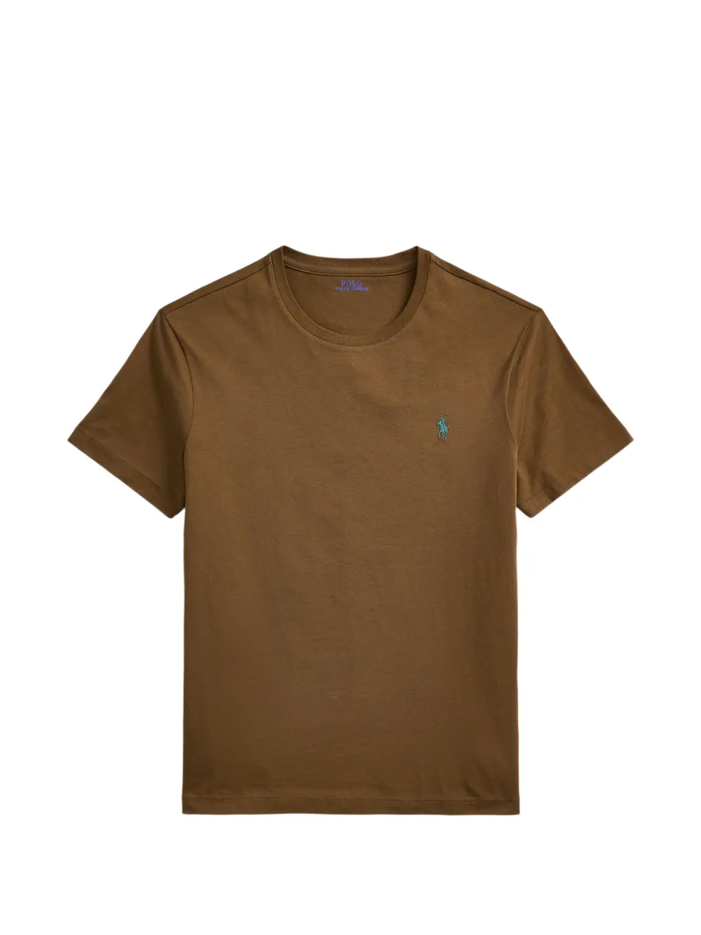Polo Ralph Lauren T-shirt con logo ricamato - Marrone