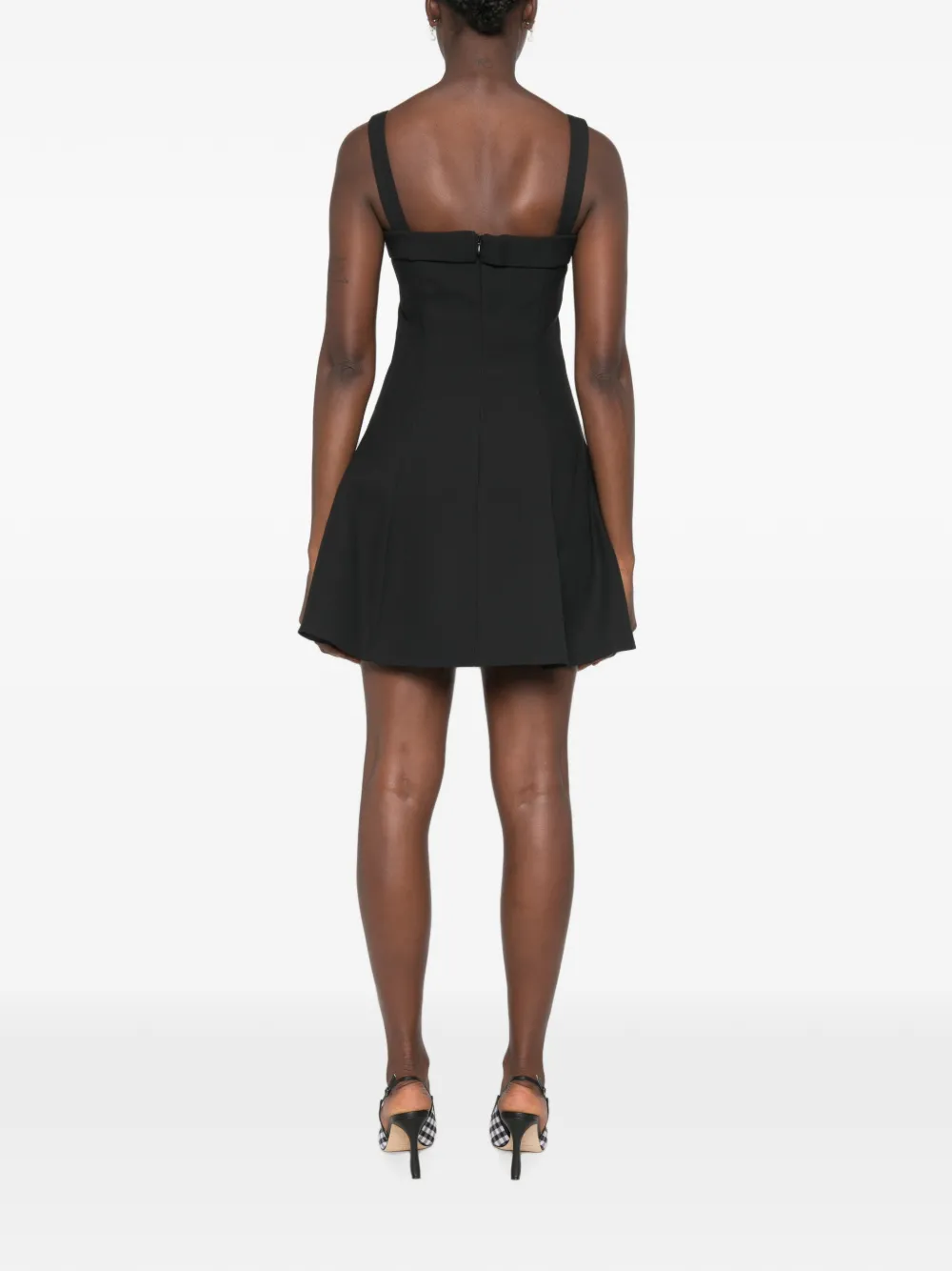 Stine Goya Flared maxi-jurk Zwart