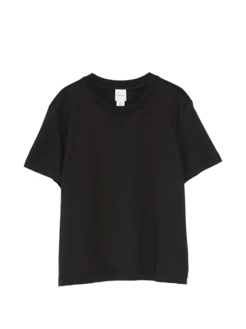 Calvin Klein logo-embroidered T-shirt