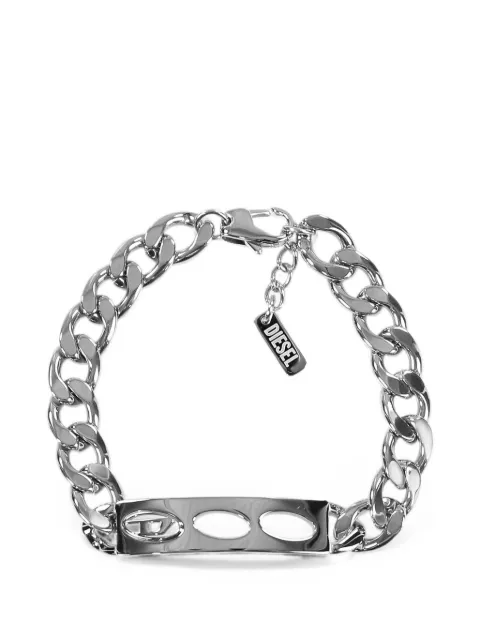 Diesel pulsera Oval D con cadena barbada