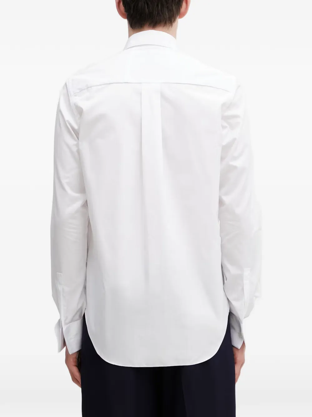 RHUDE Overhemd met geborduurd logo Wit