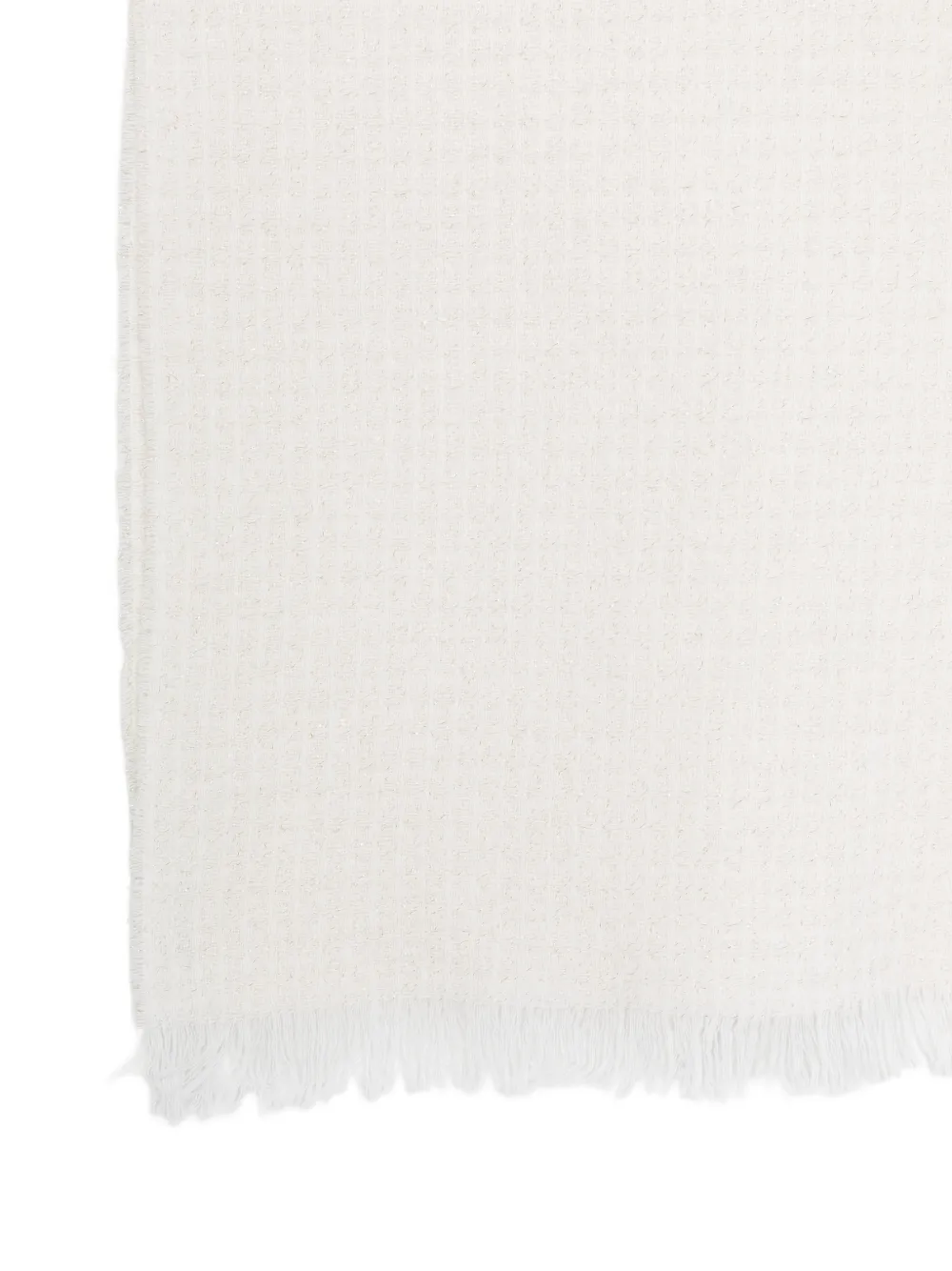 Fabiana Filippi Sjaal met franje Beige