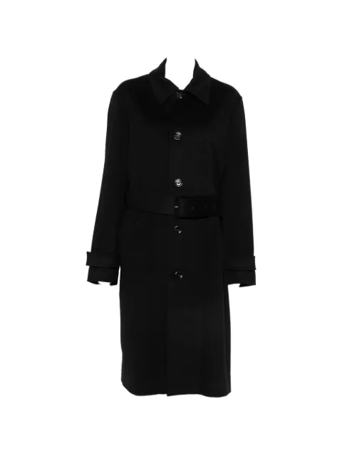Lardini belted single-breasted coat