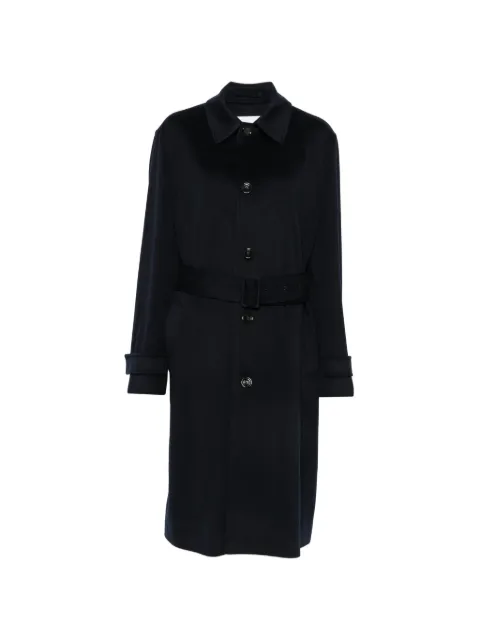 Lardini belted button-up coat