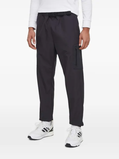 adidas belted zip-pocket track pants