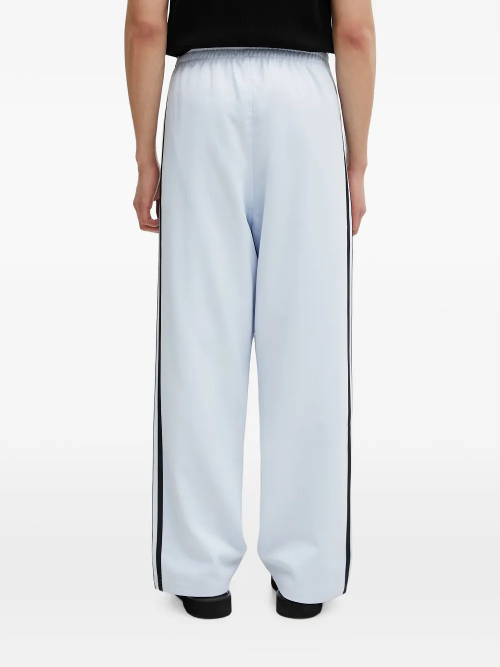 adidas side-stripe track pants Blauw