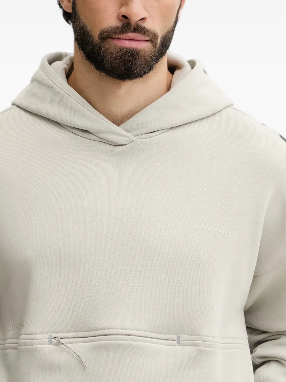 adidas x Hermanos Koumori drop-shoulder hoodie Grijs