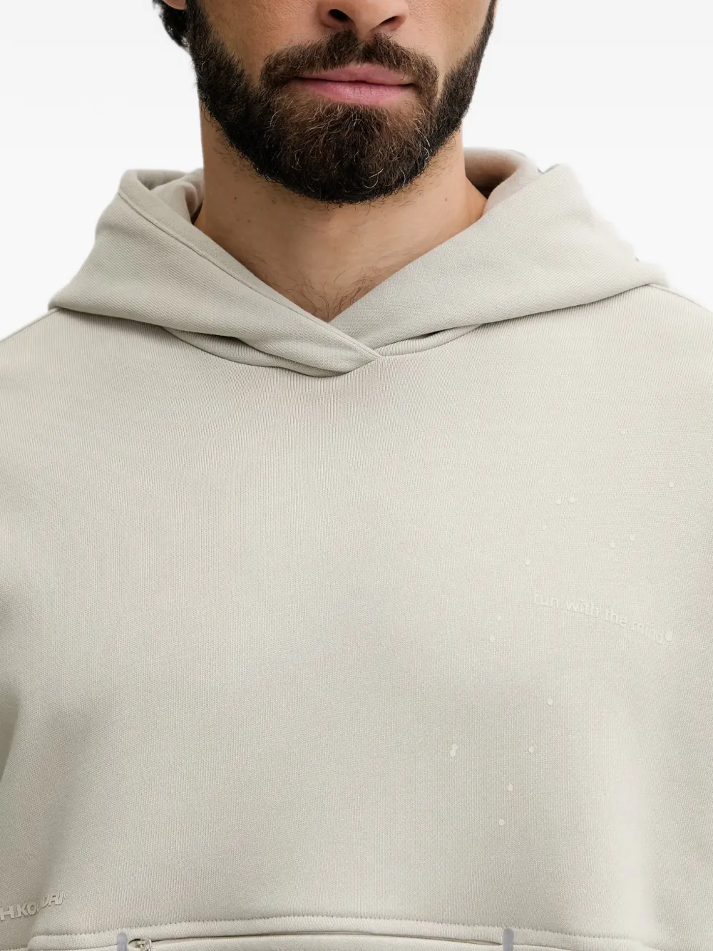 adidas x Hermanos Koumori drop-shoulder hoodie Grijs