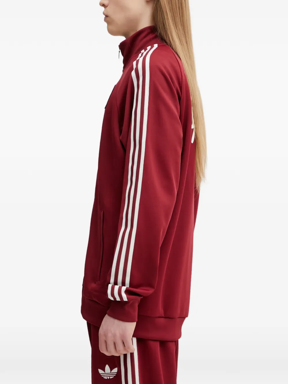 adidas Spain Originals logo-embroidered track jacket Rood