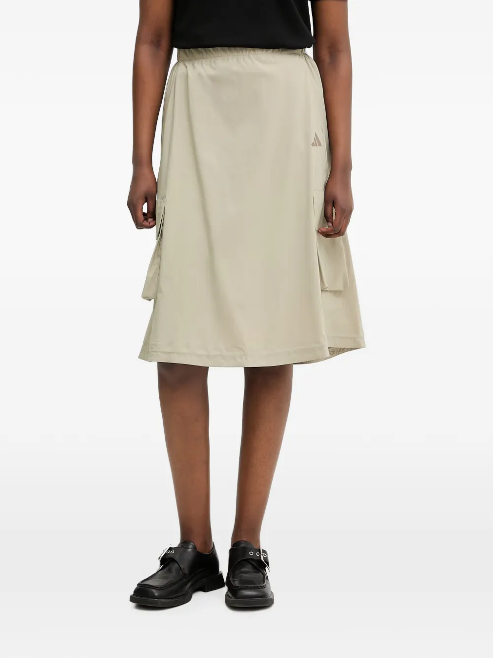 adidas City Tech midi skirt Beige