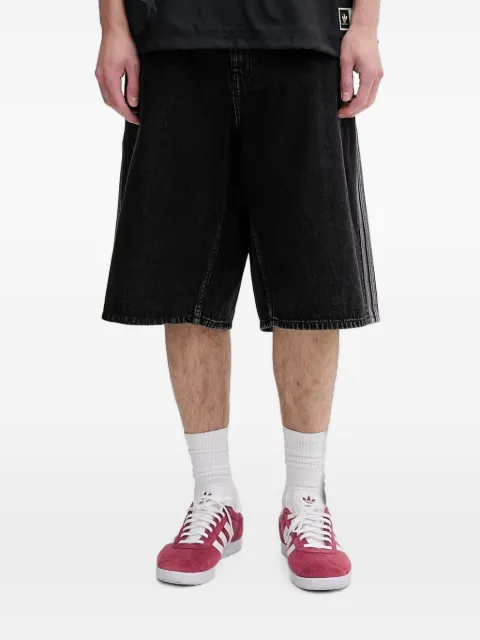 adidas Firebird Adicolor denim shorts
