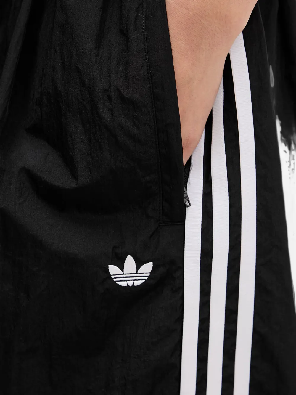 adidas Adilenium 5.0 balloon track pants Zwart