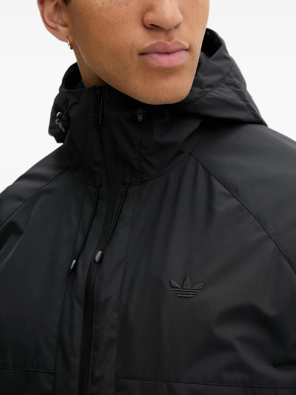 adidas Premium Essentials Utility hooded jacket Zwart