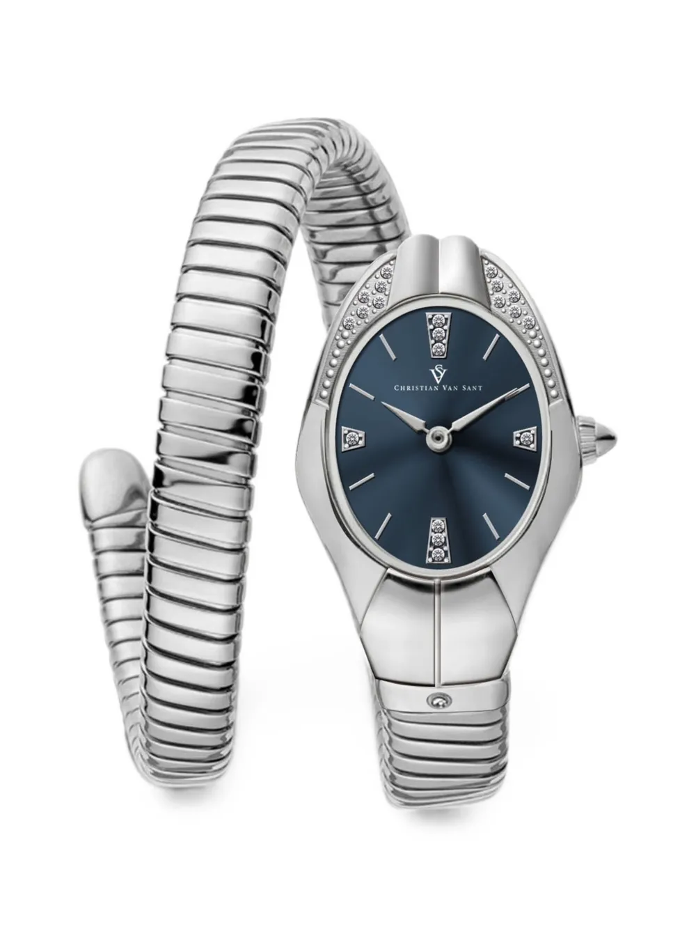 CHRISTIAN VAN SANT Naga 22mm watch - Blu