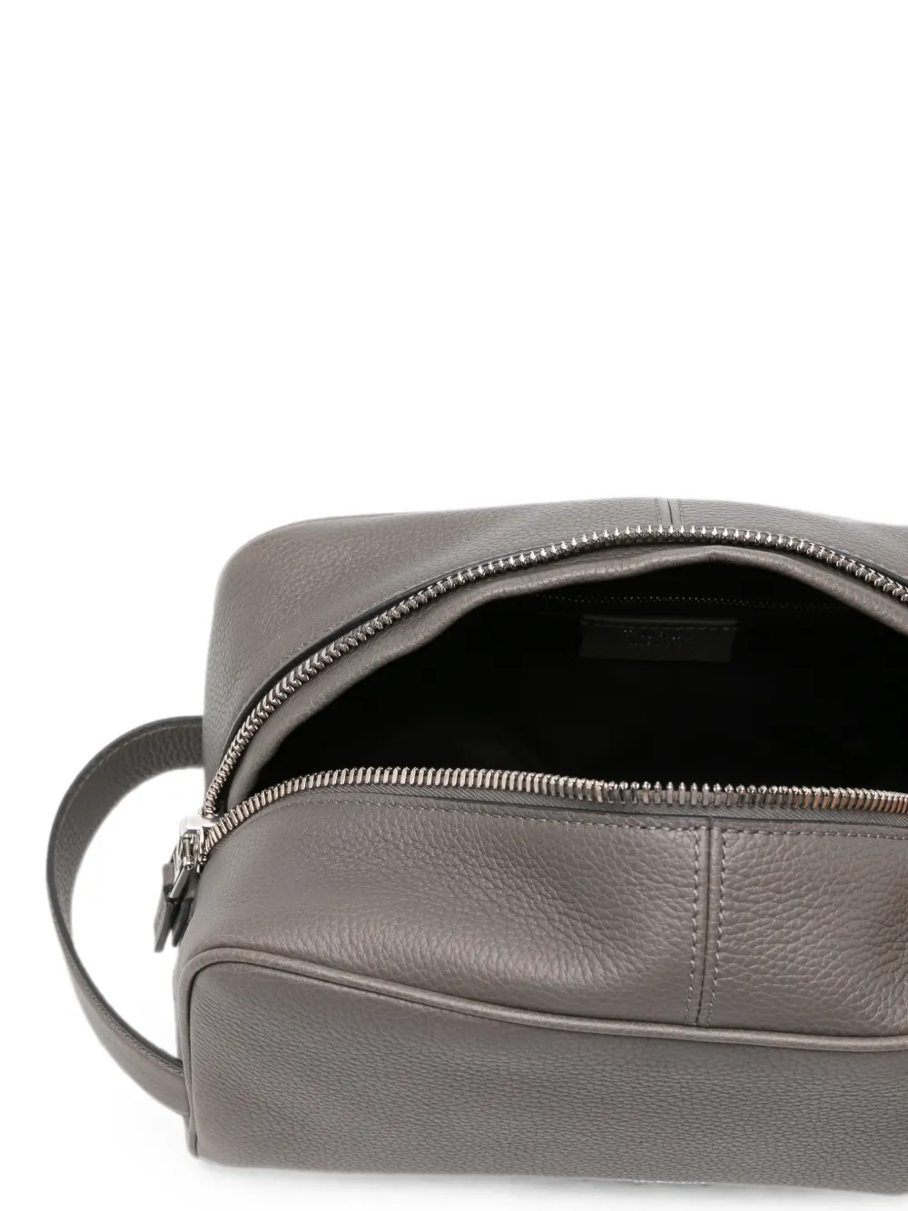 TOM FORD Leren toilettas Grijs