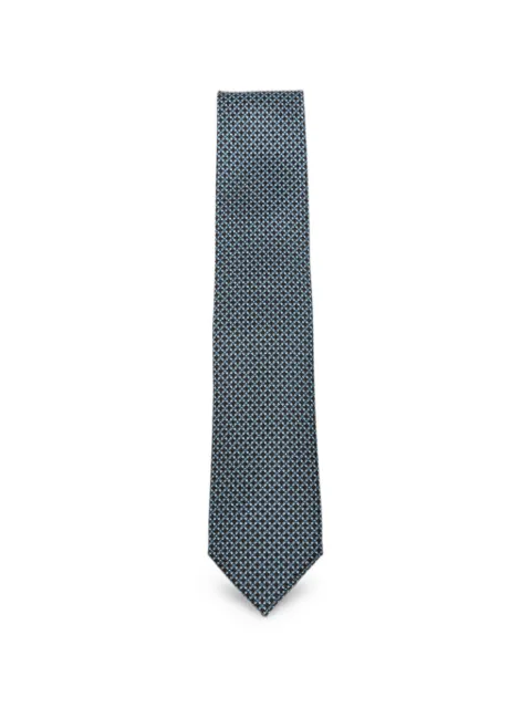 Brioni geometric-pattern tie