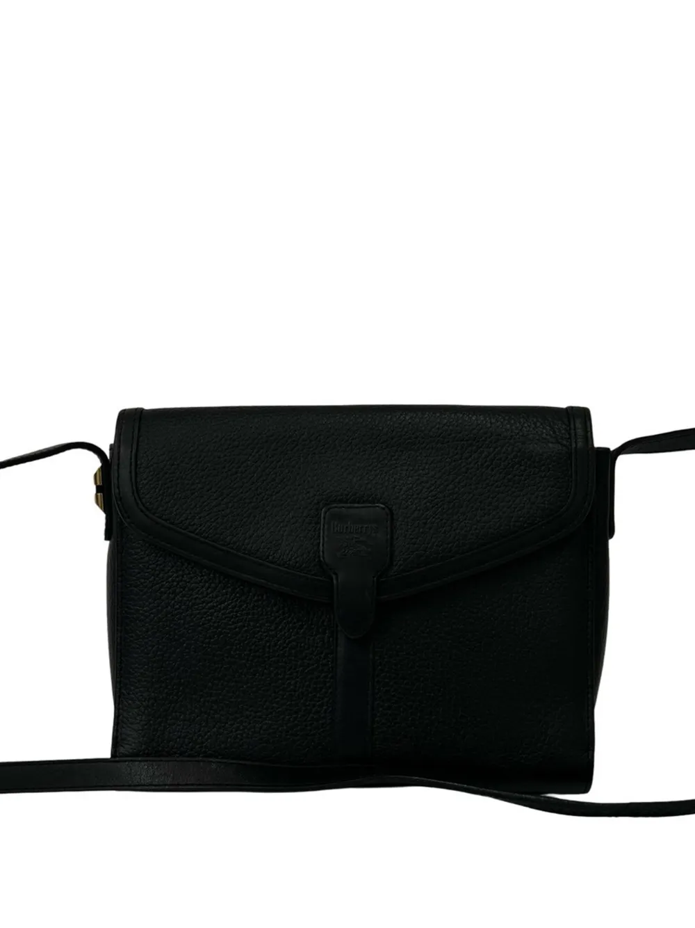 Burberry Pre-Owned Borsa a tracolla in pelle XX secolo - Nero