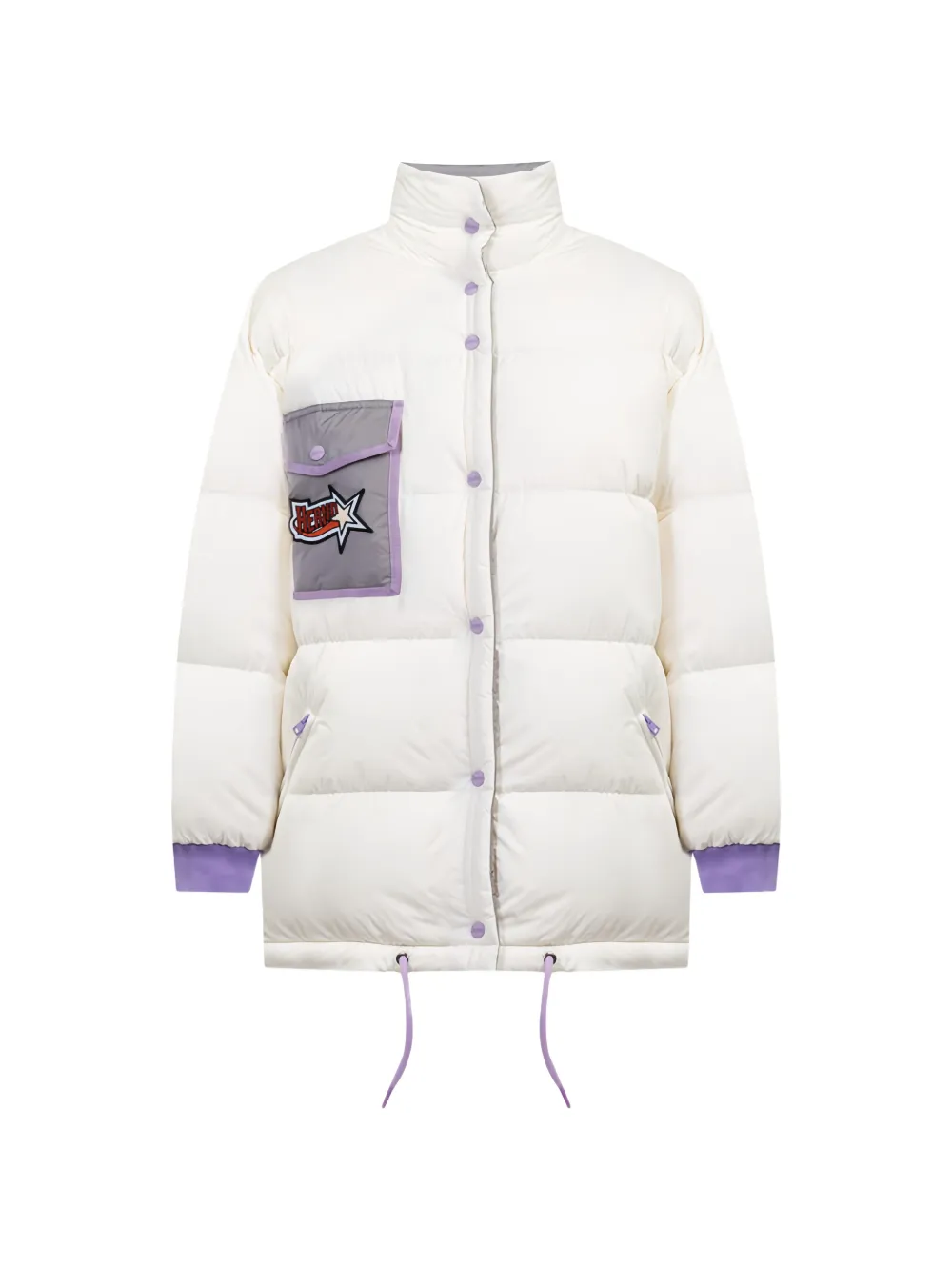Herno reversible quilted down jacket - Nude