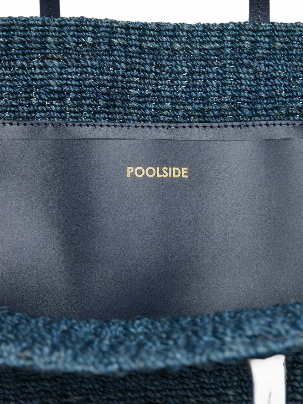  Poolside East West Charm Tote Bag - Azul 
