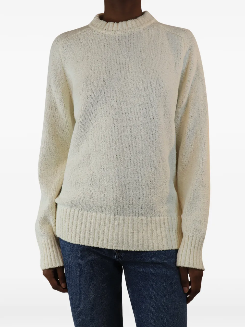 LouLou de Saison Pullover mit Rundhalsausschnitt - Nude
