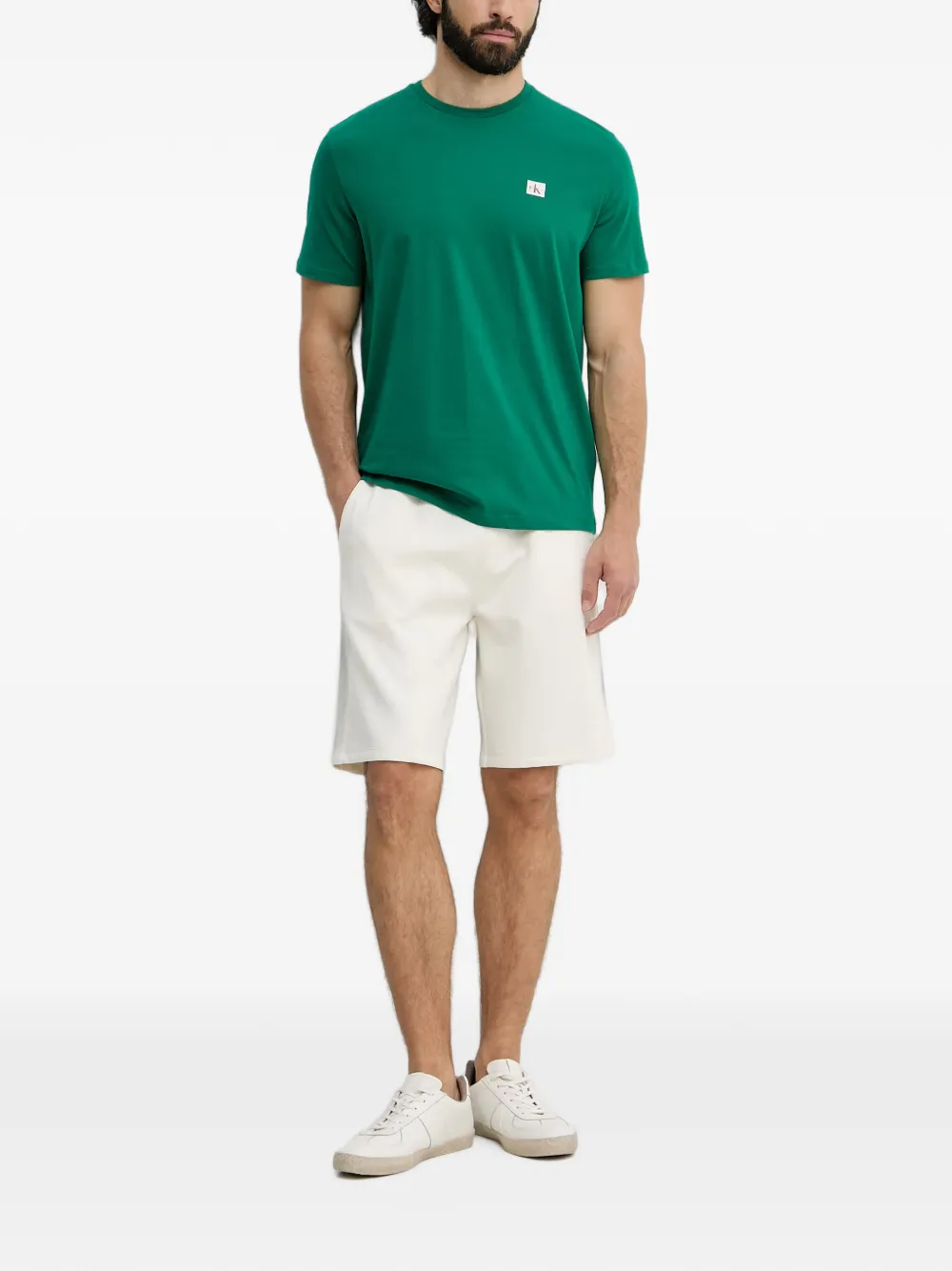 Karl Lagerfeld Shorts met trekkoord Beige