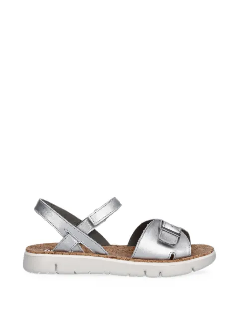 Camper Oruga metallic-effect buckle-detail sandals