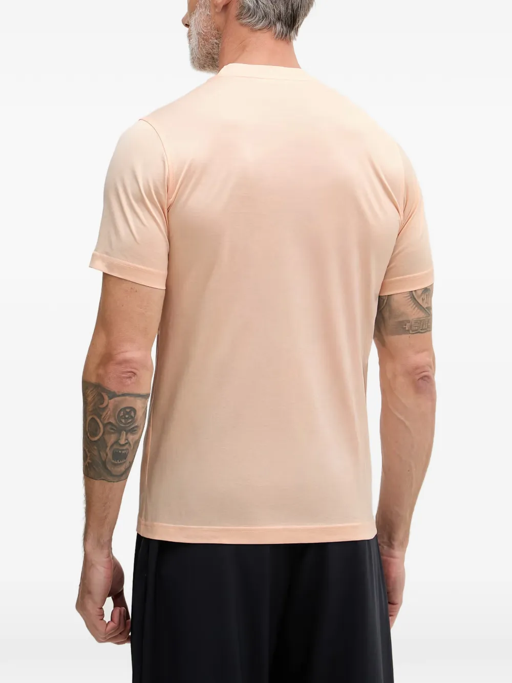 Karl Lagerfeld T-shirt met geborduurd logo Roze