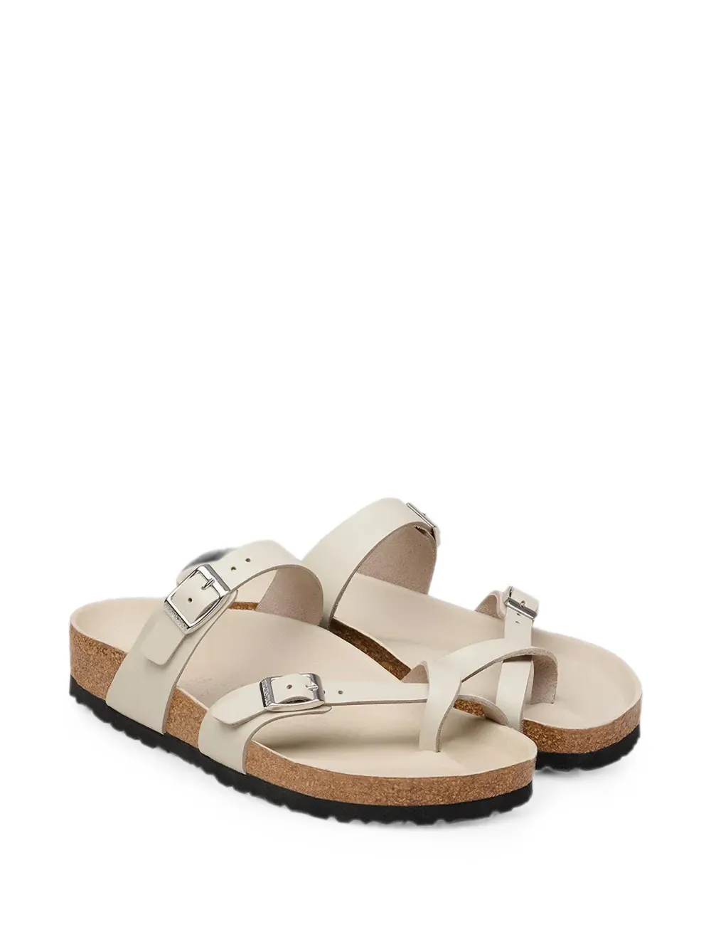 Birkenstock Mayari buckle-fastening Mayari sandals Beige