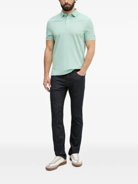 Karl Lagerfeld logo-patch regular-fit denim jeans