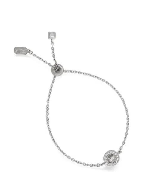 Karl Lagerfeld crystal-embellished chain bracelet