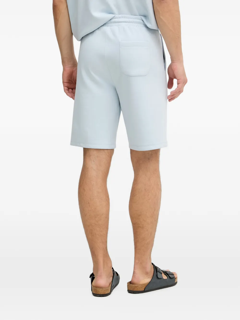 Karl Lagerfeld Shorts met logoprint Blauw