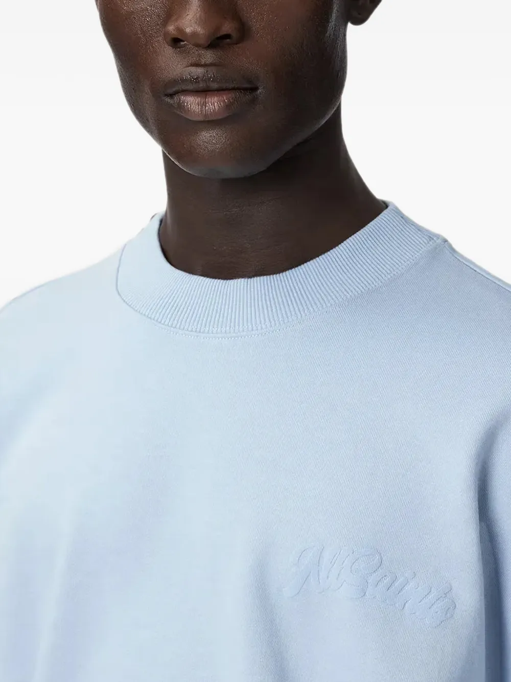 AllSaints Odyssey sweater met ronde hals Blauw