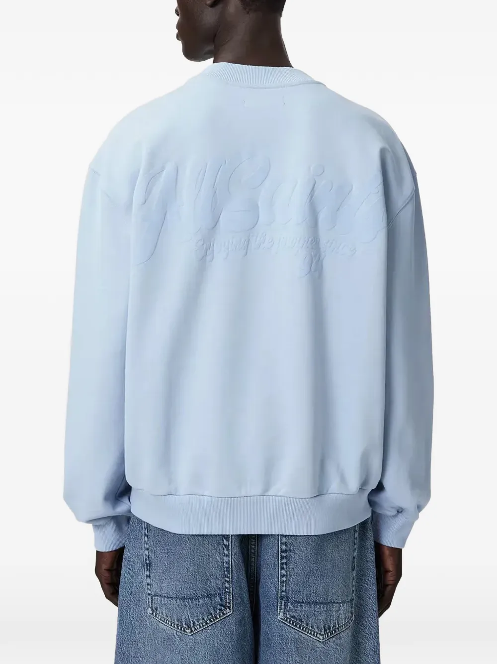 AllSaints Odyssey sweater met ronde hals Blauw