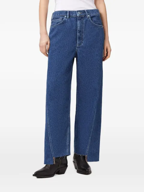 AllSaints Fox jeans med løs pasform og rå kant
