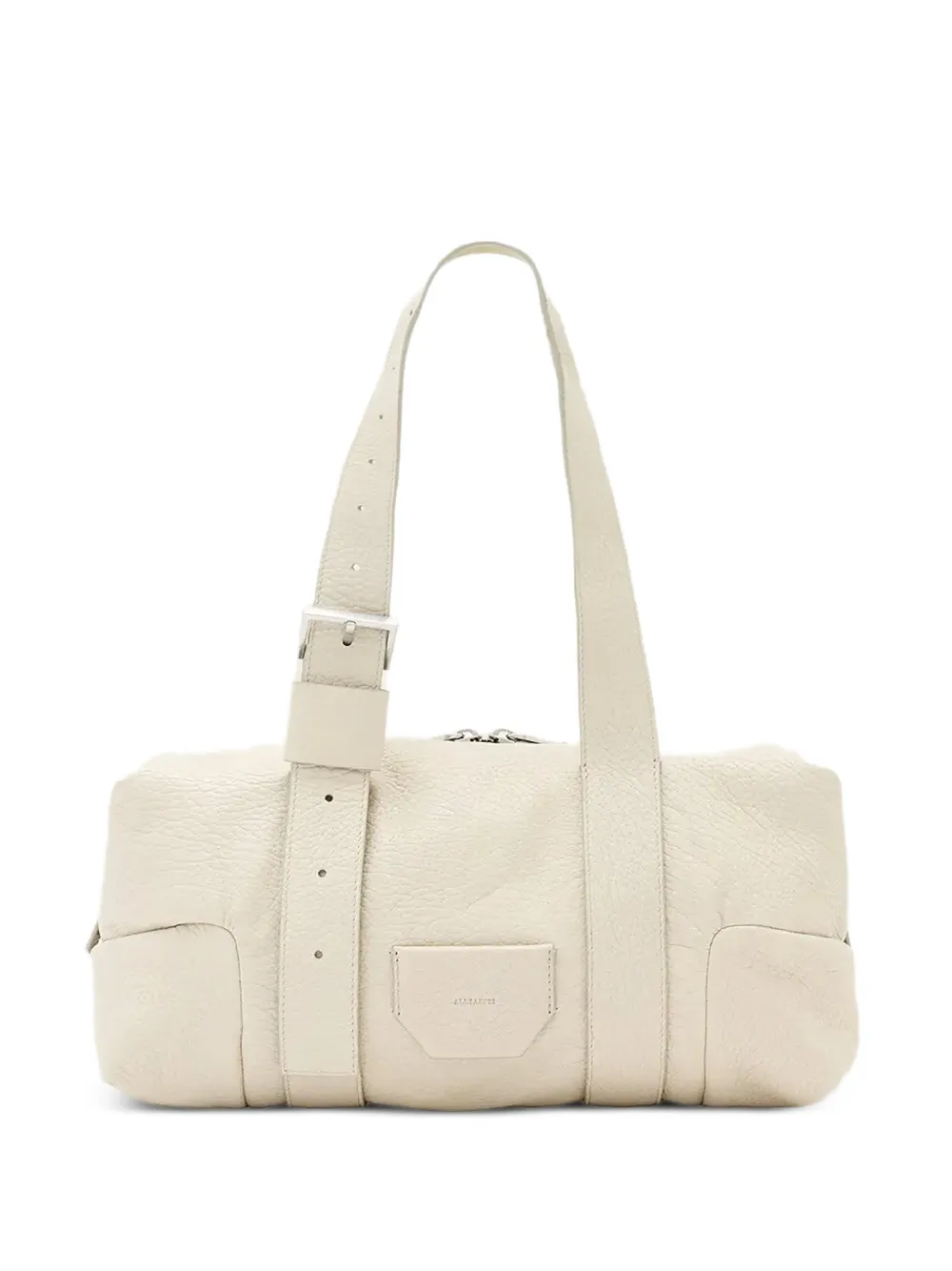AllSaints buckle-detail leather shoulder bag - Toni neutri