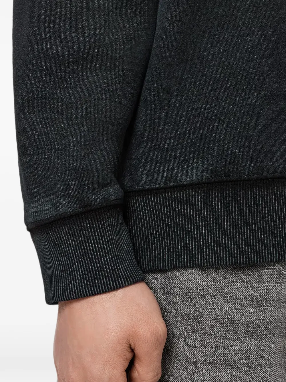AllSaints Dash sweater met geborduurd logo Zwart