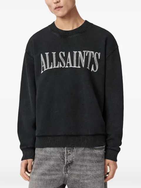 AllSaints Dash logo-embroidered sweatshirt