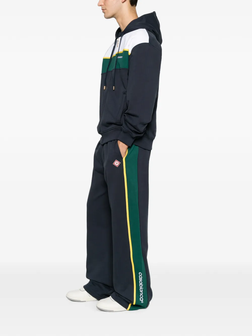 Casablanca Trainingsbroek met vlakken Blauw