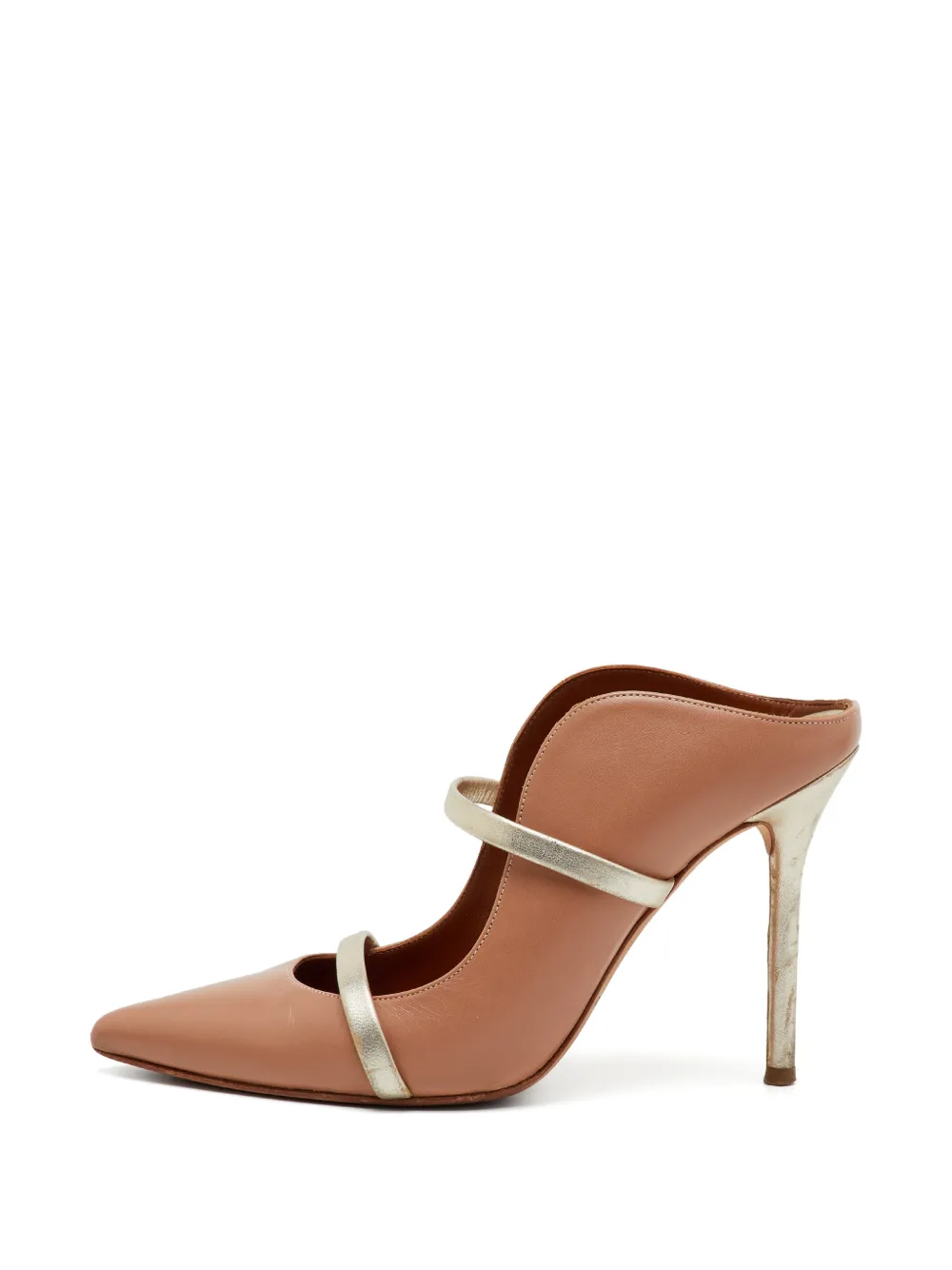 Malone Souliers Maureen pointed toe mules - Toni neutri