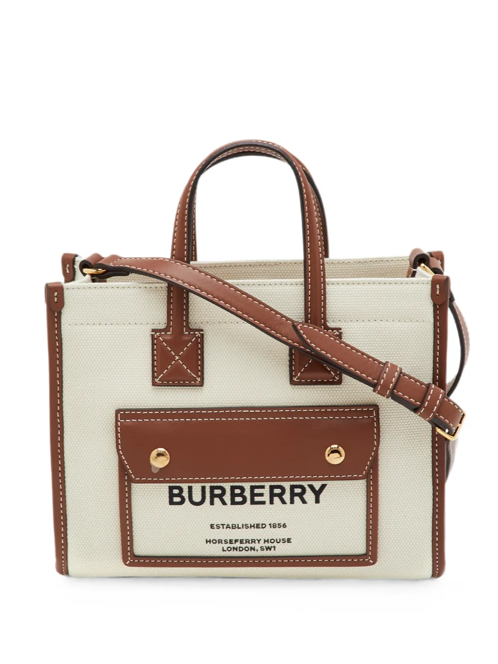 Burberry Pre-Owned mini Freya tote bag - Toni neutri