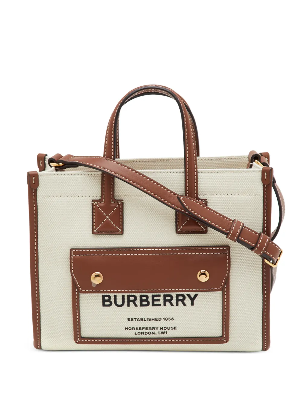 Burberry Pre-Owned mini Freya tote bag - Toni neutri