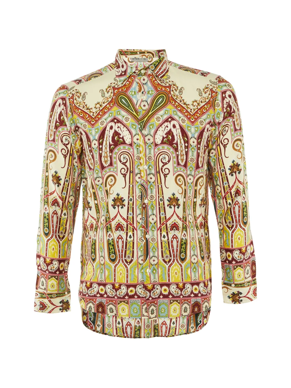 Pre-owned Etro Paisley Print Shirt In Neutrals