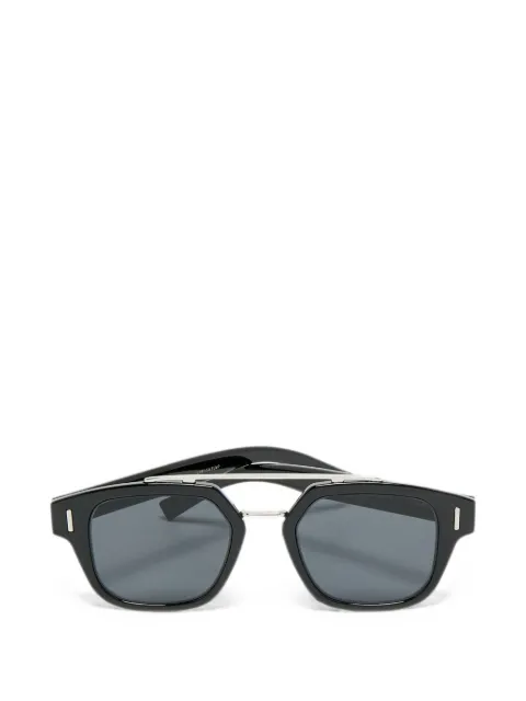 Christian Dior Pre-Owned Fraction double-bridge sunglasses