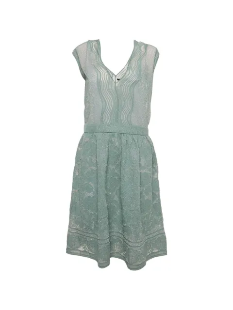 Missoni Pre-Owned Lurex-knit mini dress