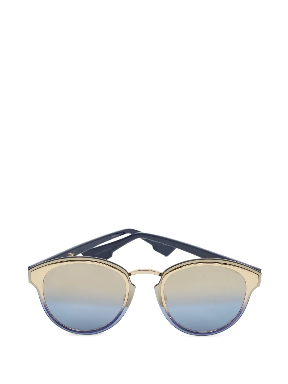 Christian Dior Pre-Owned Nightfall pilot sunglasses - Oro