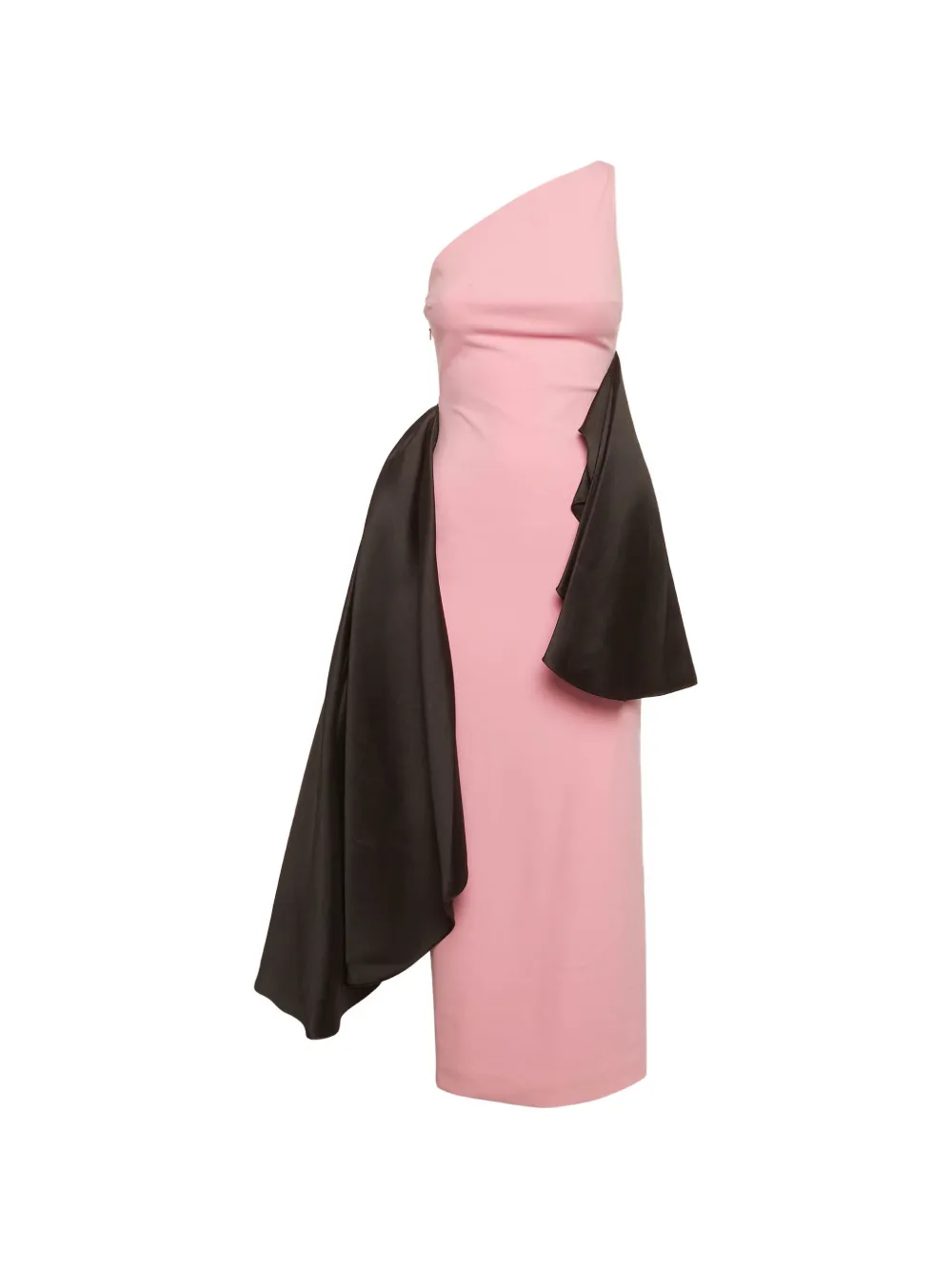 Solace London Calla draped maxi dress - Rosa