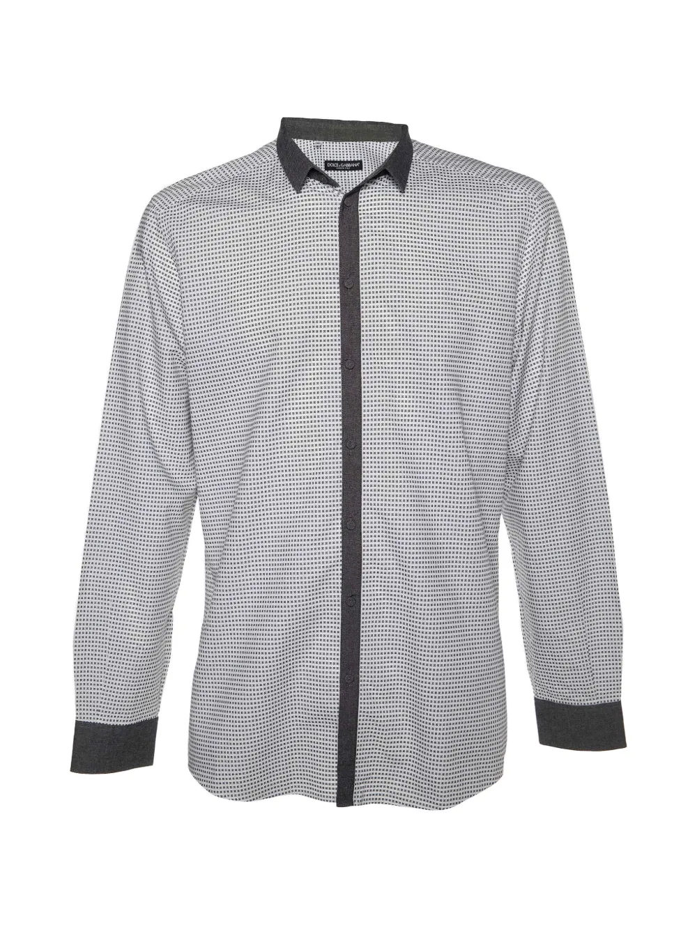Dolce & Gabbana Pre-Owned floral-print button-front shirt - Bianco