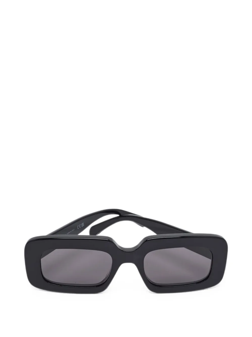 Celine Pre-Owned Triomphe rectangle sunglasses - Nero