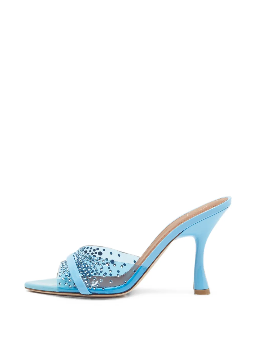 Malone Souliers Julia crystal-embellished sandals - Bianco