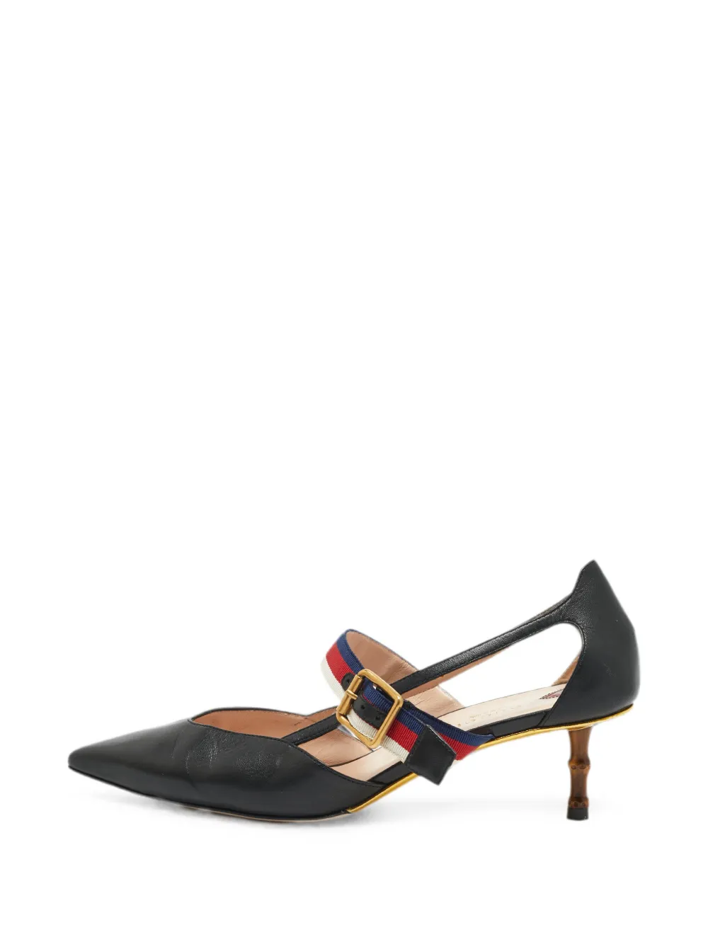 Gucci Pre-Owned Sylvie bamboo pumps - Schwarz